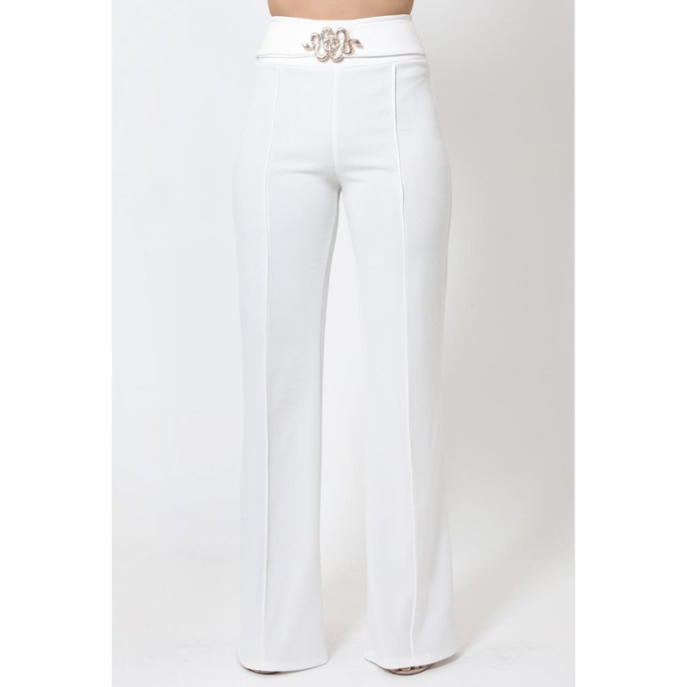 High Waist Wide Leg Pants